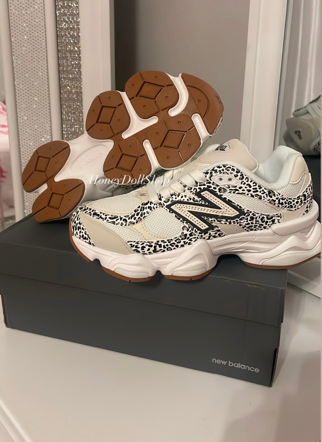 Leopard Balance Shoes