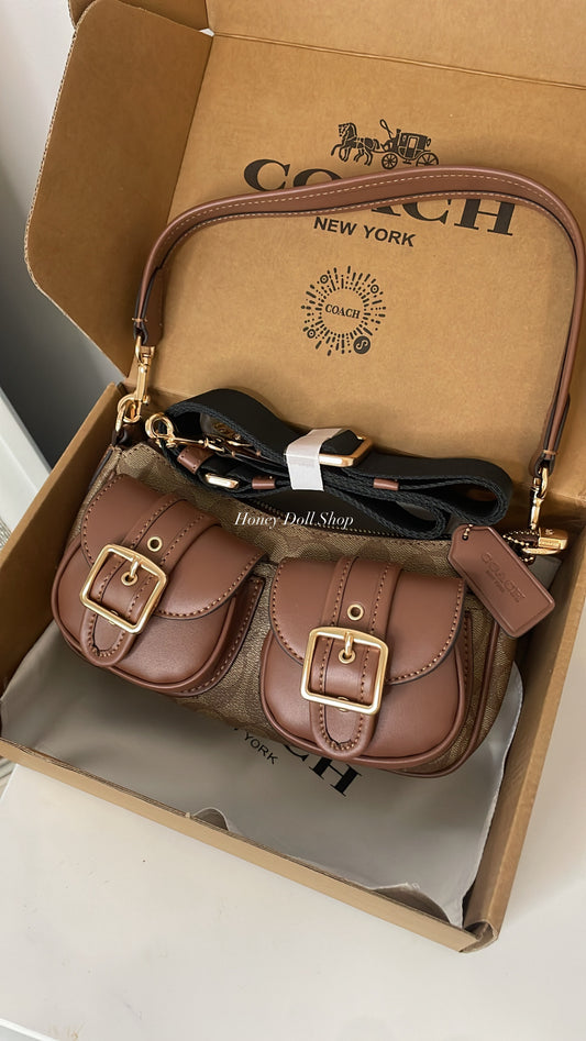 Ashton Brown Shoulder Bag