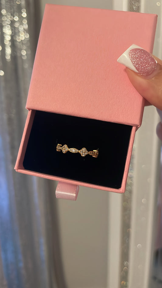 Clover Ring Gold