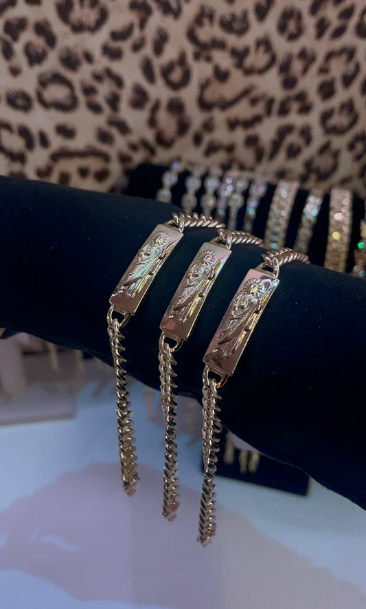 San Judas Cuban Bracelet