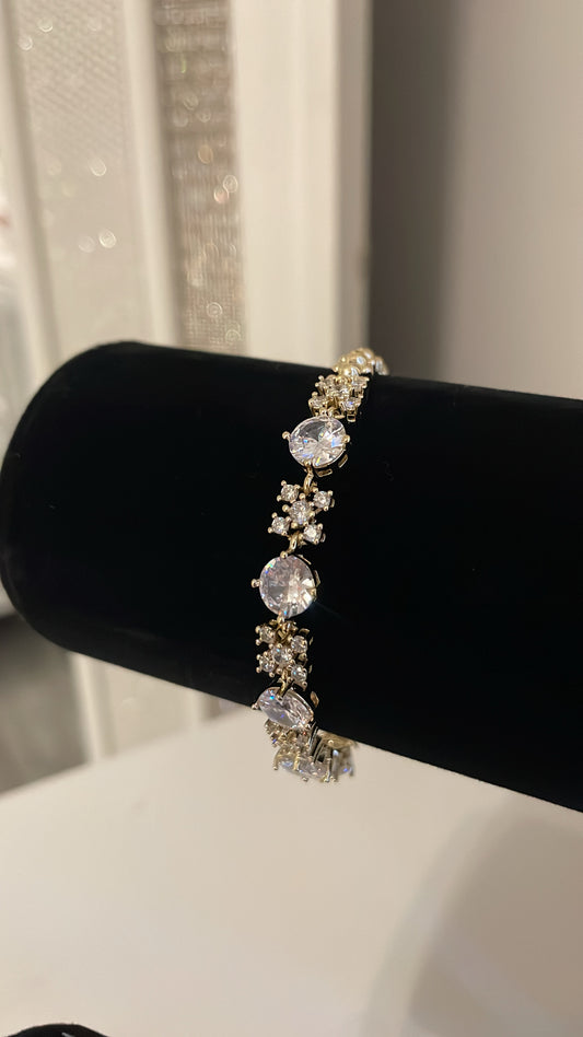 Crystal Checkered Bracelet