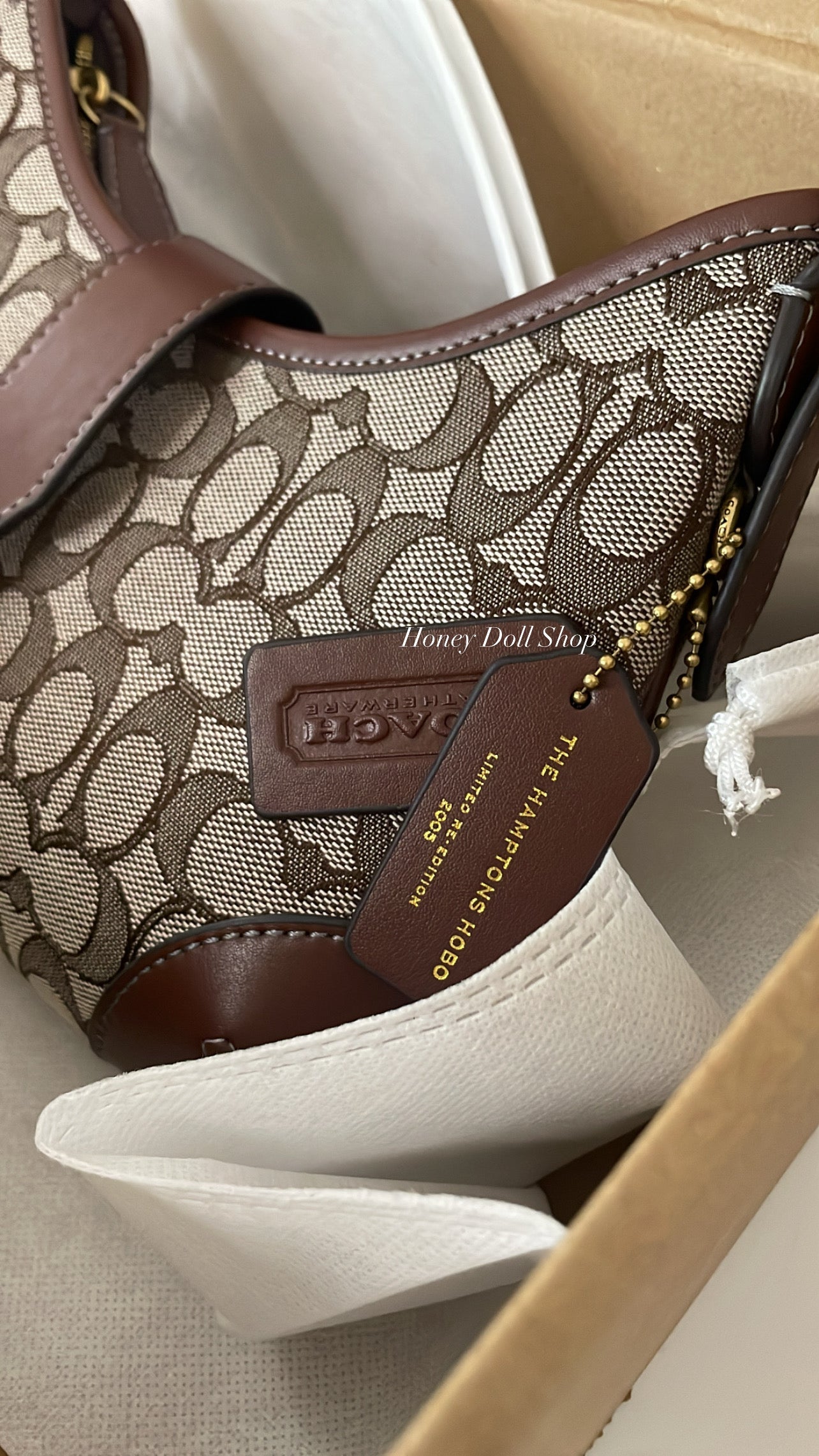 Brown Vintage Shoulder Bag