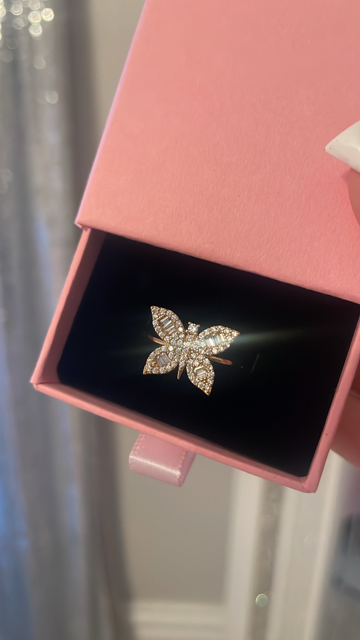 Butterfly Gold Ring