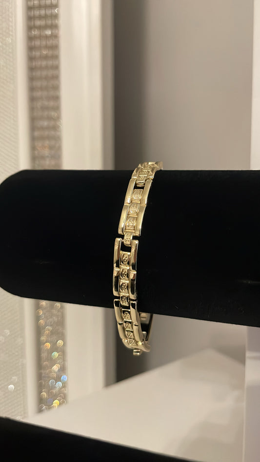 Gold Link Bracelet