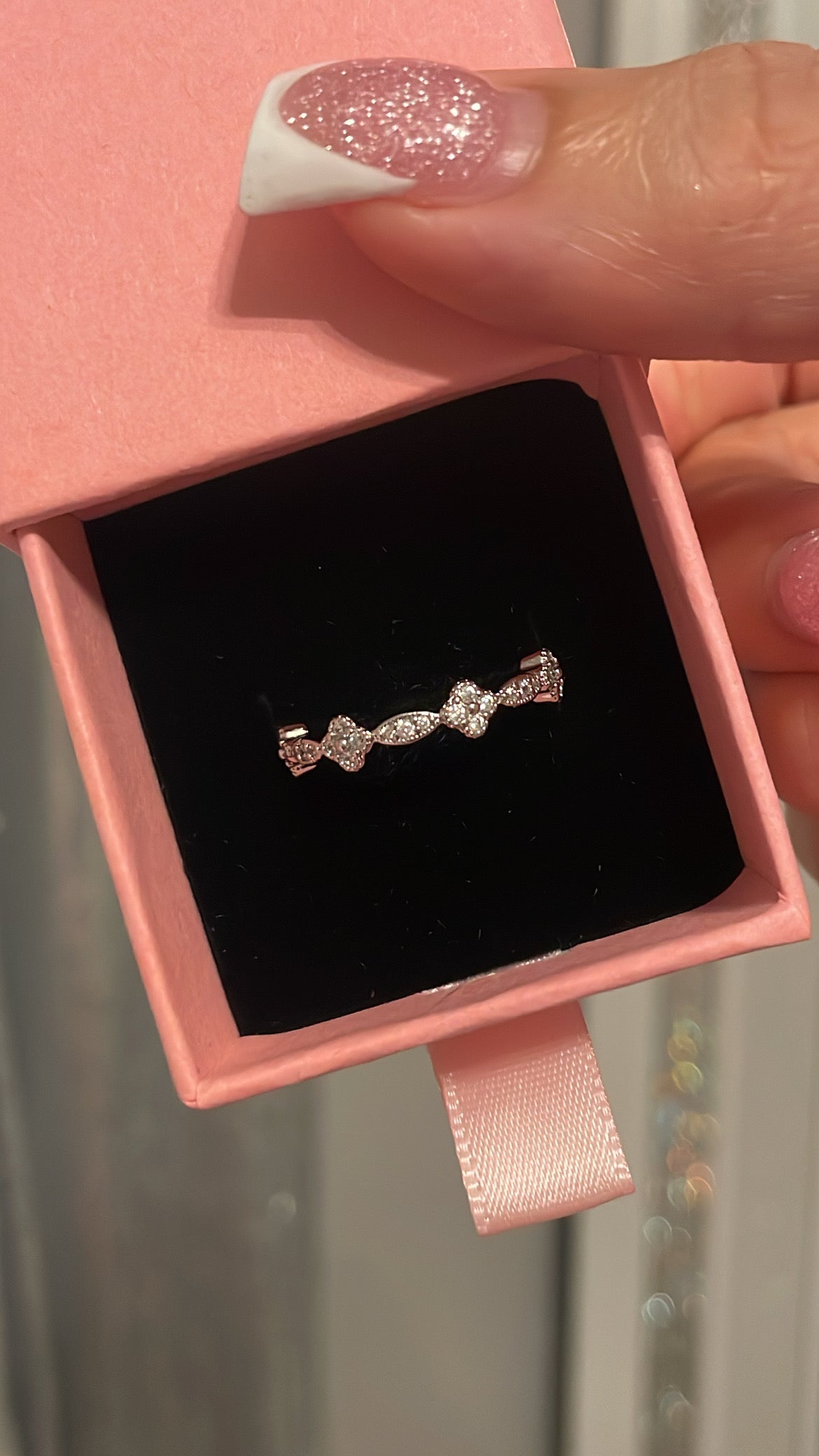 Clover Ring Silver