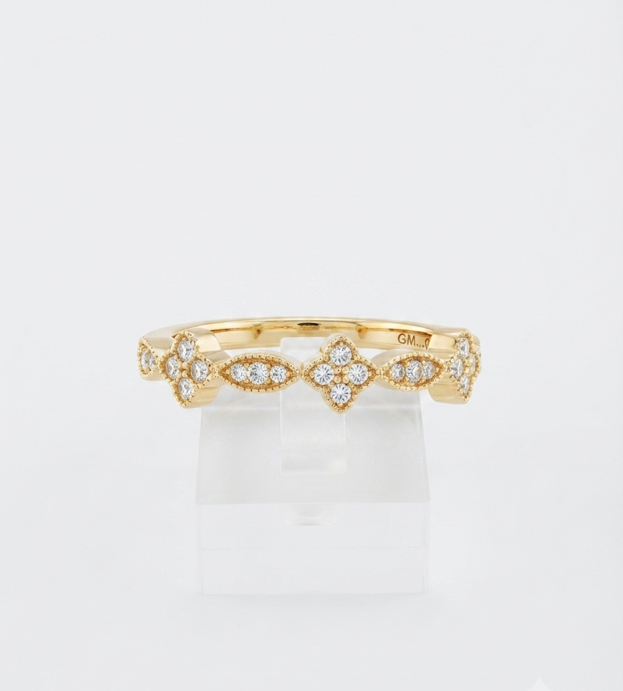 Clover Ring Gold