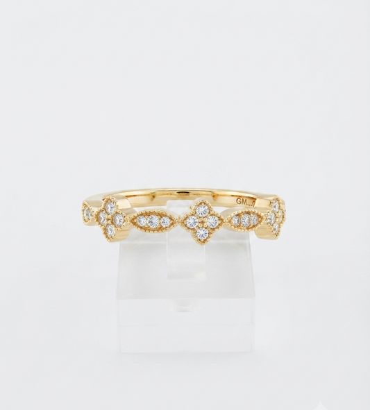 Clover Ring Gold