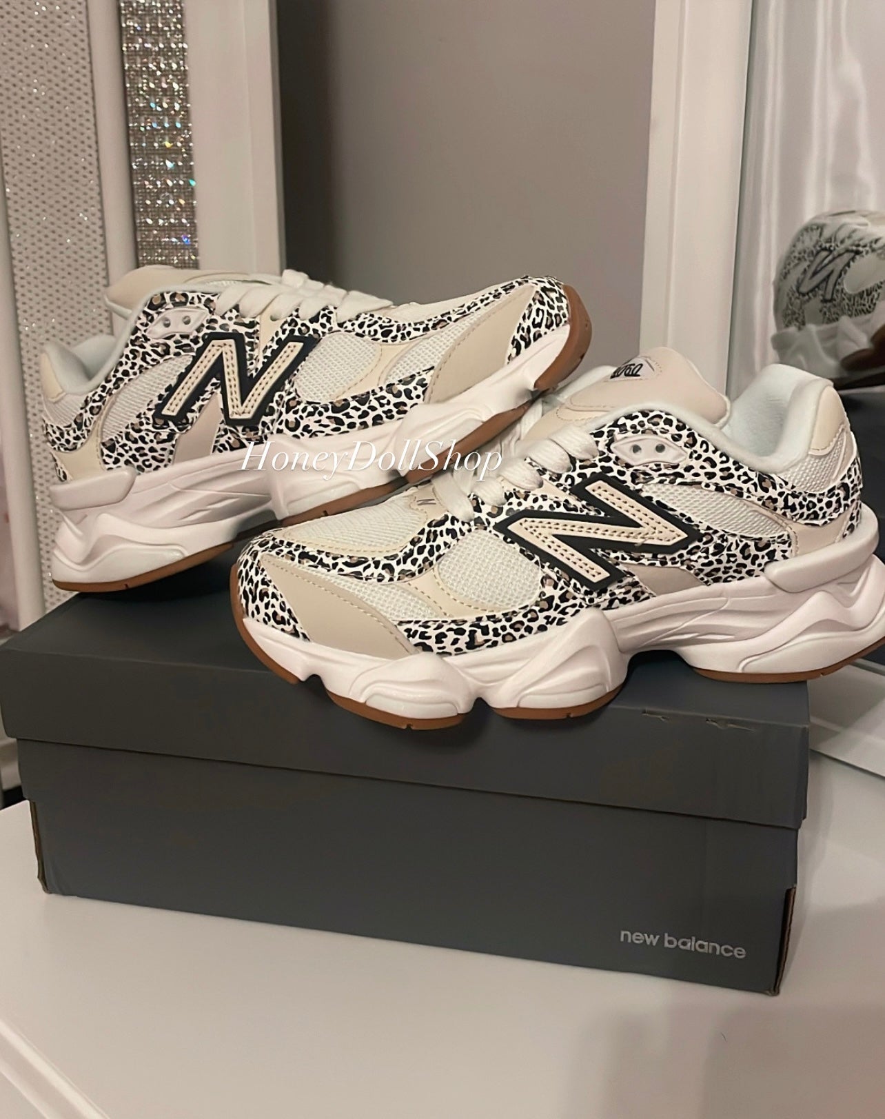 Leopard Balance Shoes