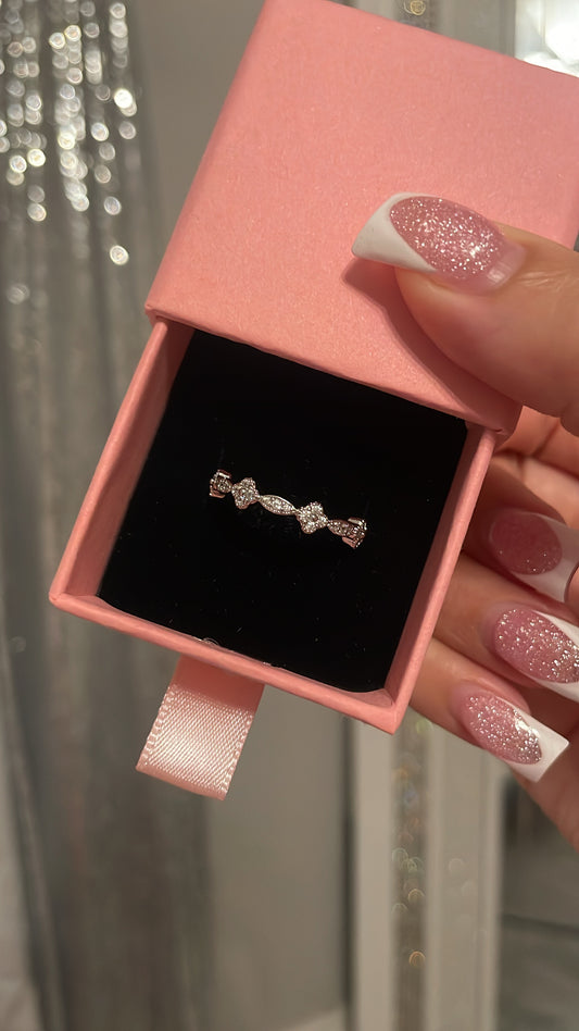 Clover Ring Silver