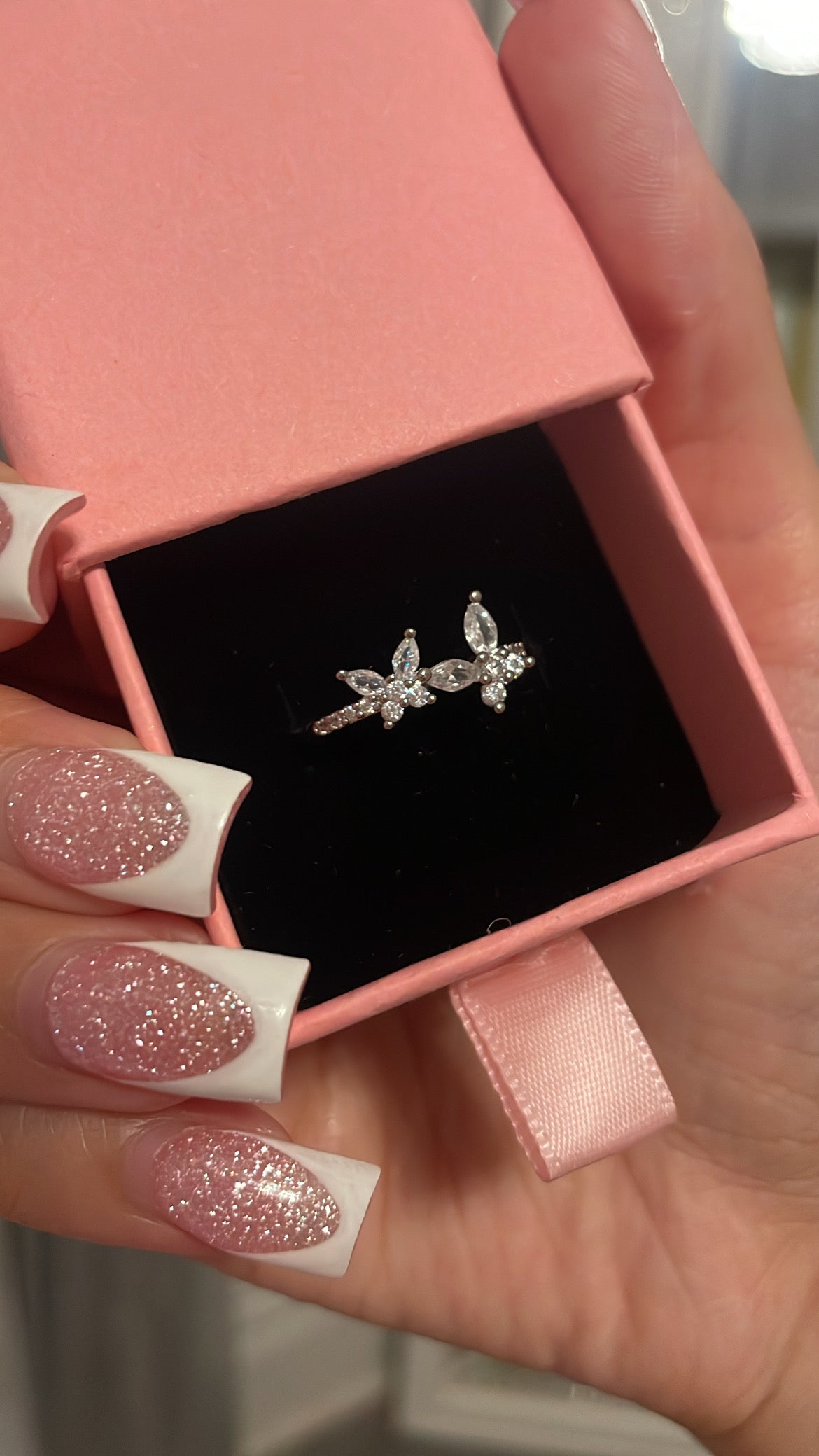 Butterfly Twin Diamond Ring