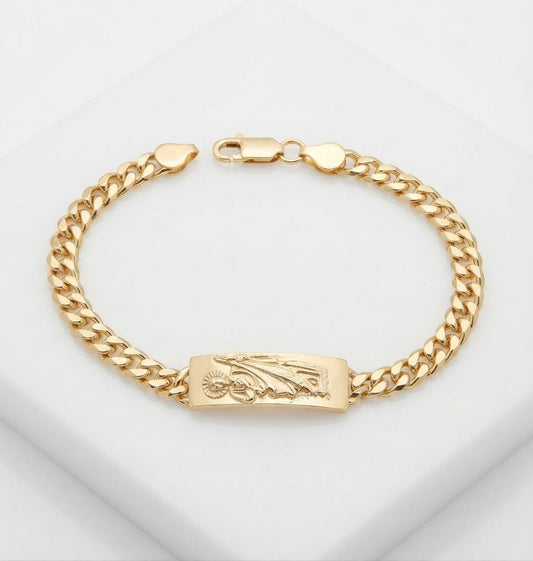 San Judas Cuban Bracelet