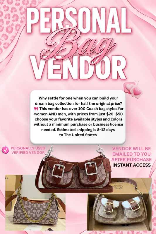 Personal BAG Vendor
