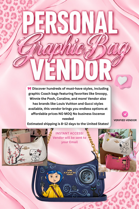 Cartoon Purse Vendor (BONUS: LUXURY VENDOR!)